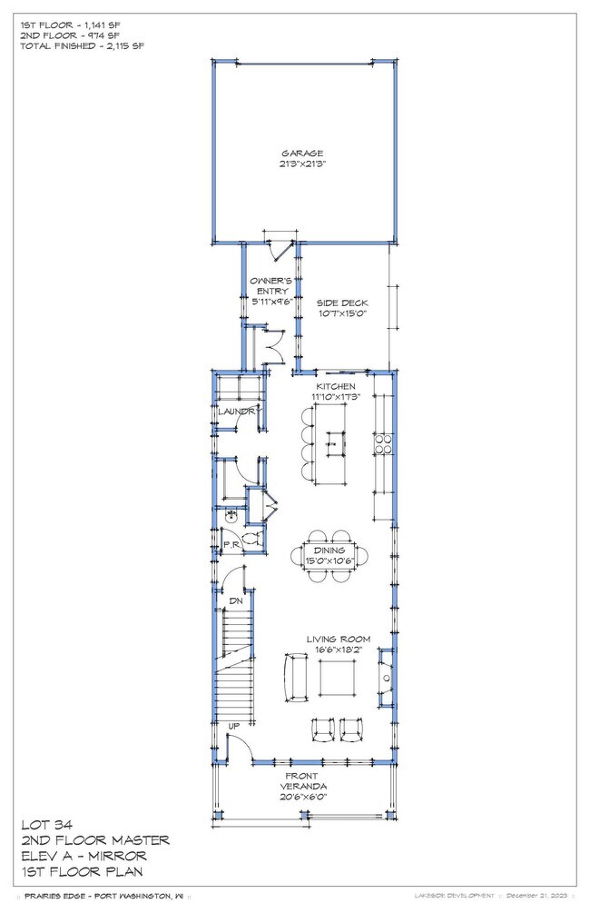 The Alba 1st Floor - 469 Bastle Wynd - Tenalach Neighborhood Homes At Prairie's Edge