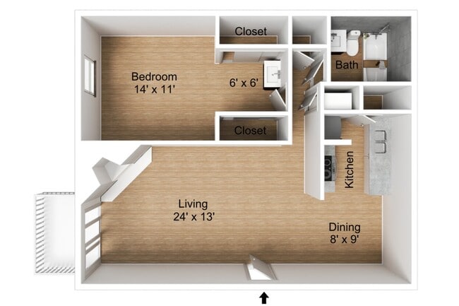 A1 Floor Plan - Summer Oaks