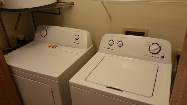 Washer and dryer in each unit. - 5685 Chatford Dr