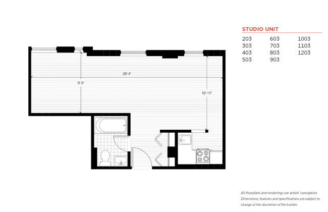 Floorplan - Walnut Square Apartments