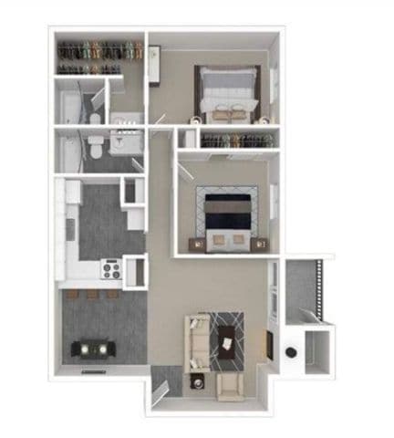 Floorplan - Peaks @ NW Hills