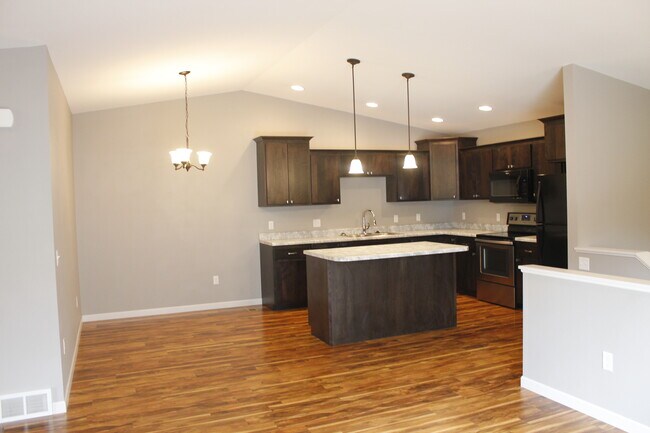 Dining Room and Kitchen - 203 Dogwood Ave