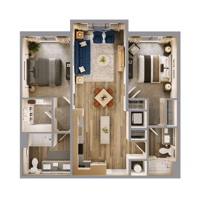Floorplan - The Bellevue