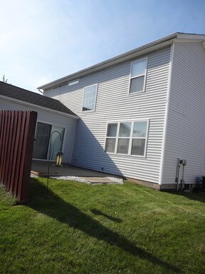 Back Of House With Patio - 3857 Reeves Ln