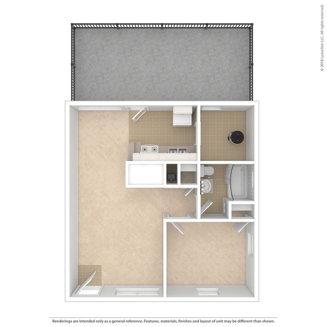 Floorplan - Hilliard Road Apartments