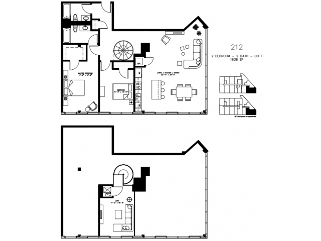 2 Bed 2 Bath - 1241 N. Milwaukee