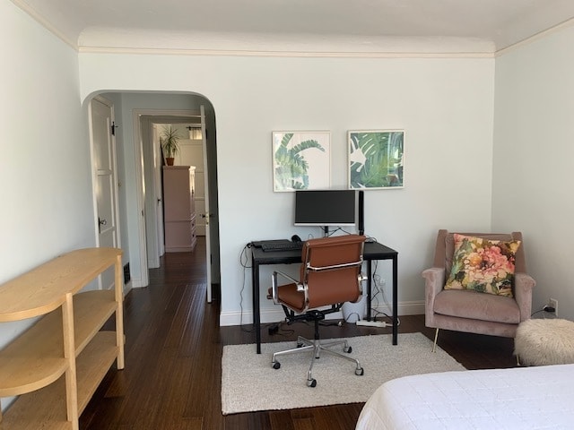 Bedroom III with Desk - 1226 S Orange Grove Ave