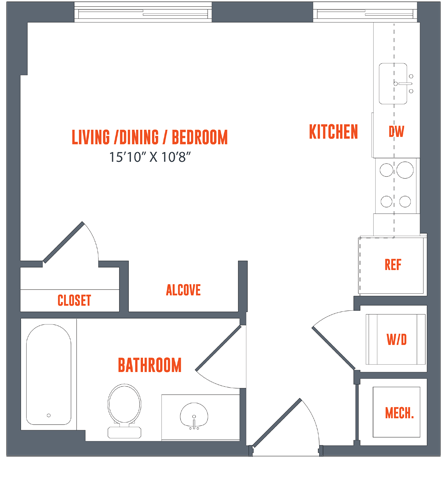 Floorplan - Legacy West End