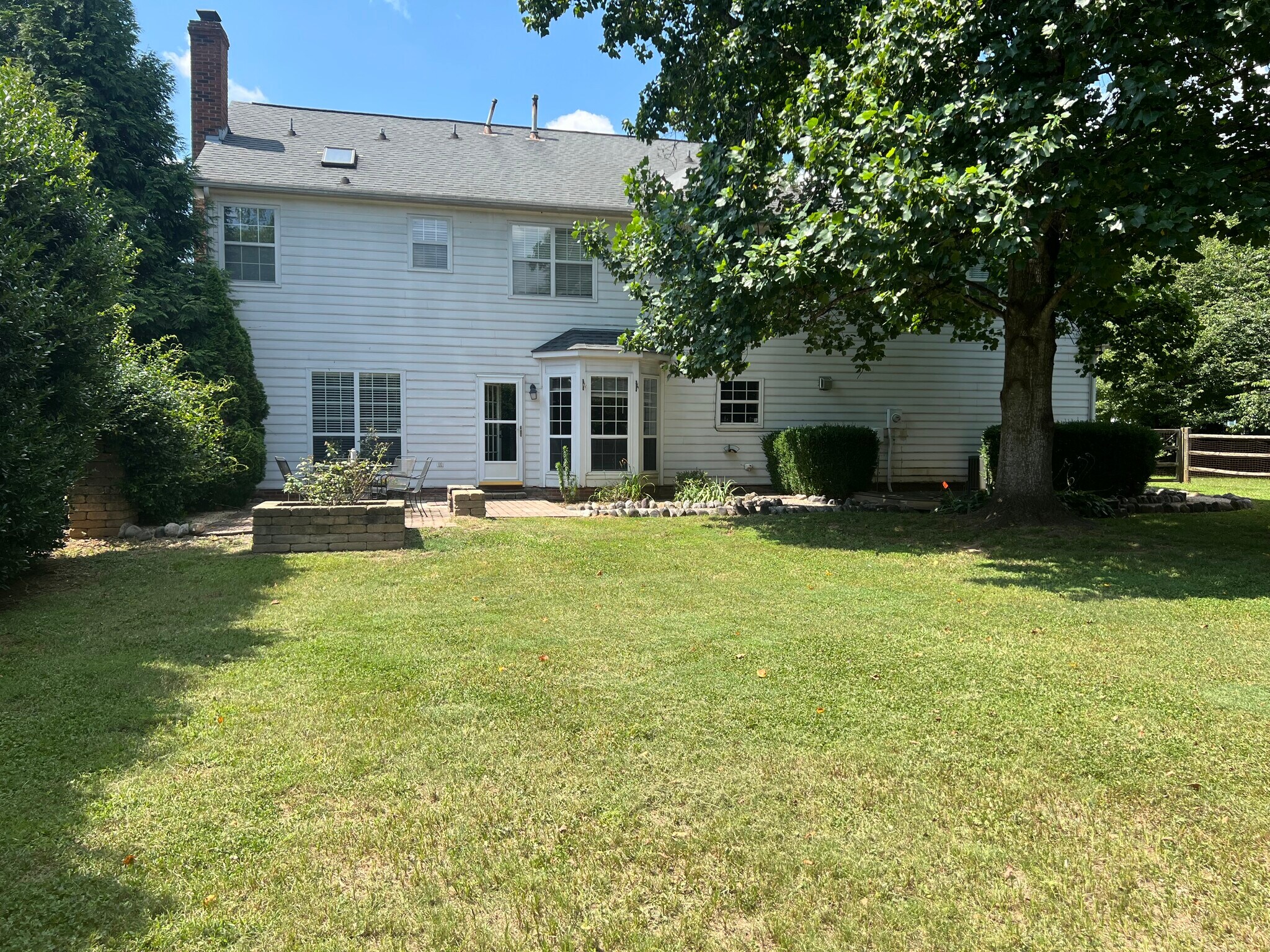 Back yard - 13500 Walkers Creek Dr