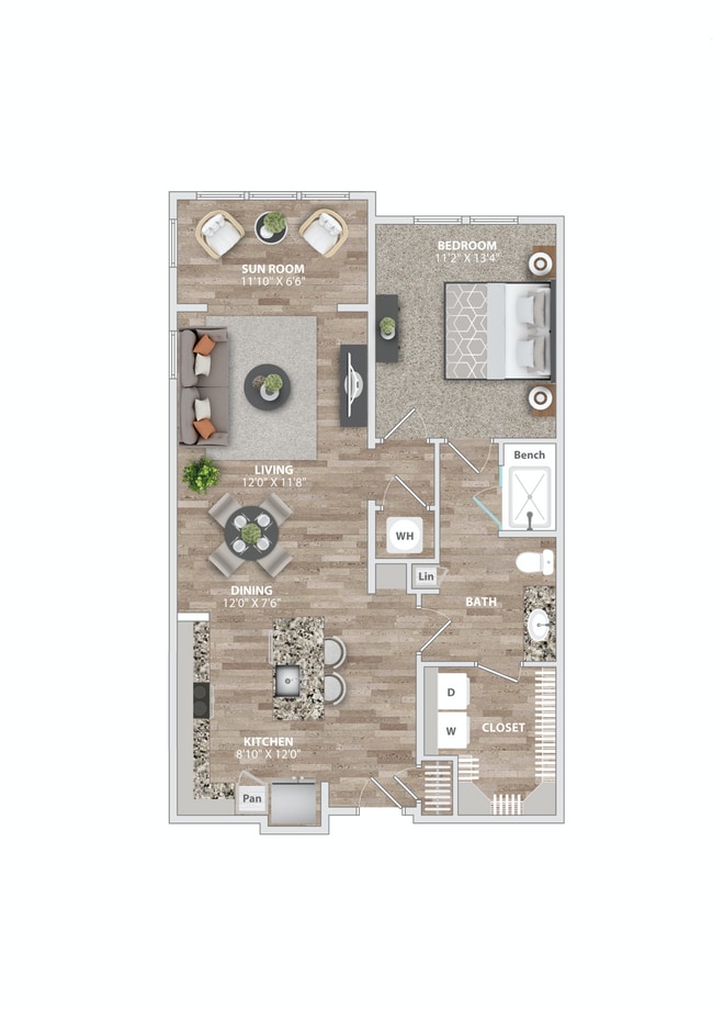 Floorplan - Connery on Providence 55+