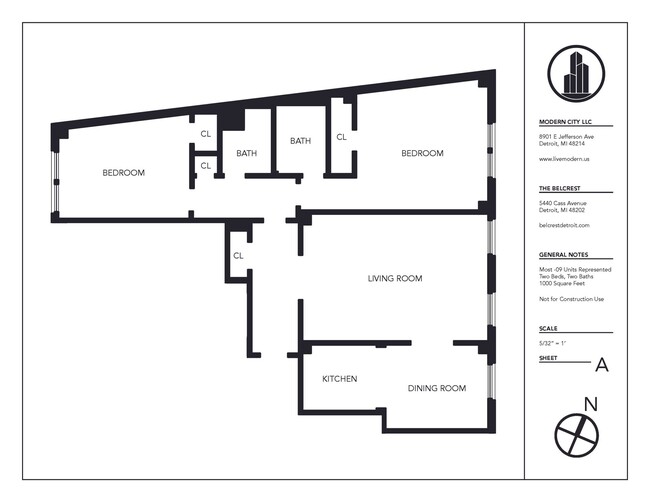 Floorplan - The Belcrest