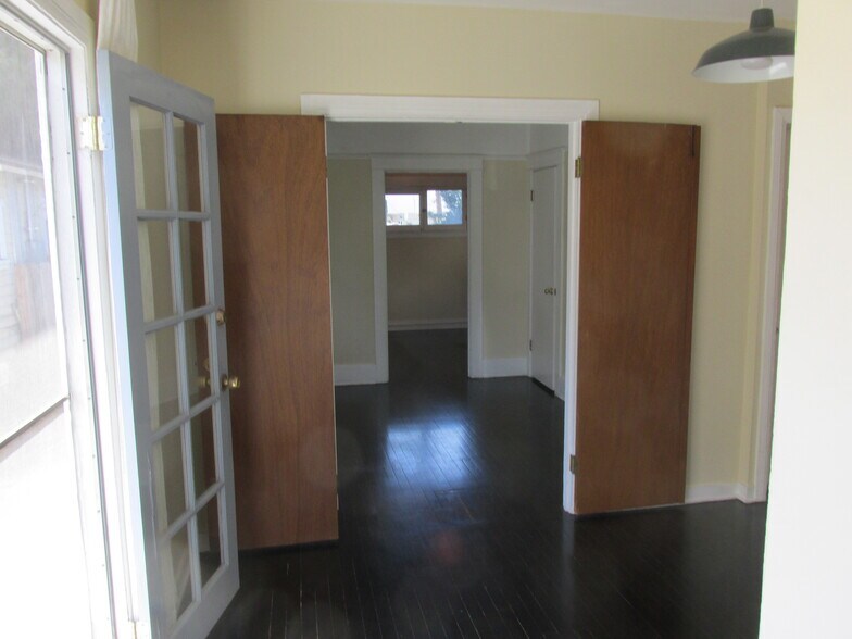 View from dining room toward back of house - 1223 N Hoover St