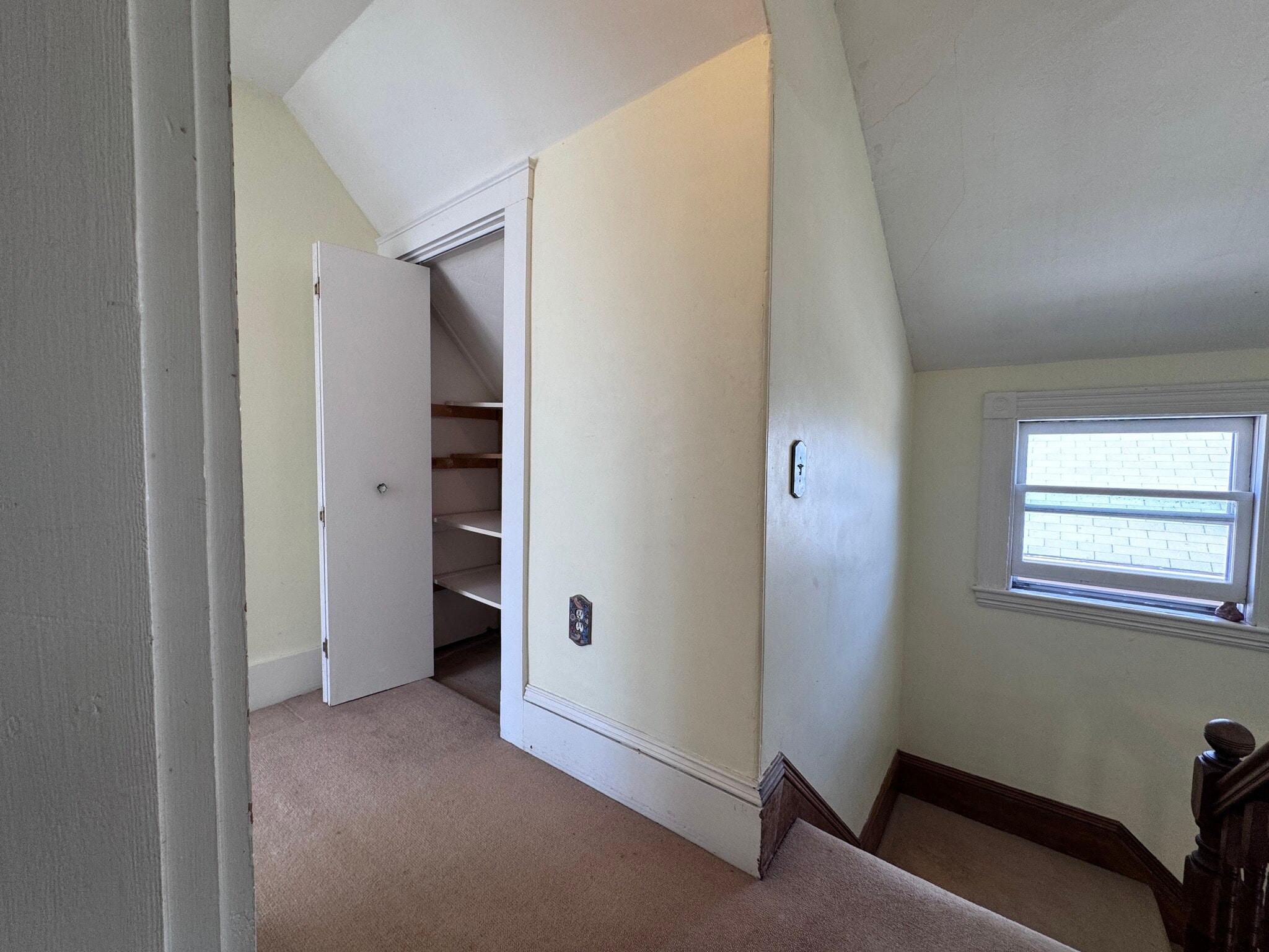 Upstairs hall closet - 104 Hancock St