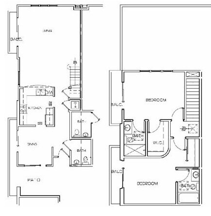 2BR/2.5BA - BelaSera at Fulton