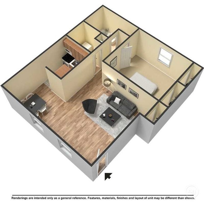 Floorplan - Eleven Oaks Apartments
