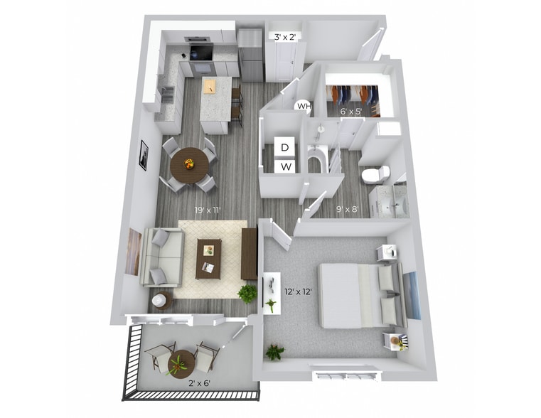 Interior Photo - Founders Pointe Apartments