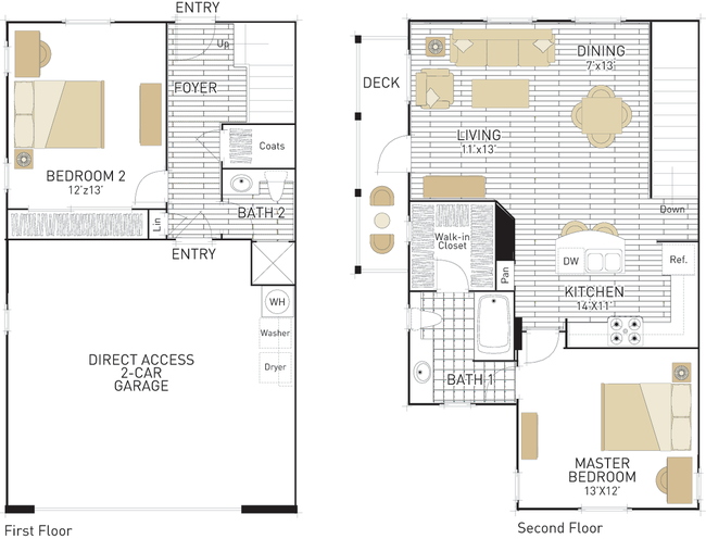 Floorplan - Woodbury Place Apartment Homes