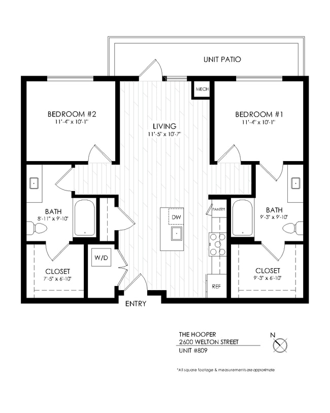 Floorplan - The Hooper