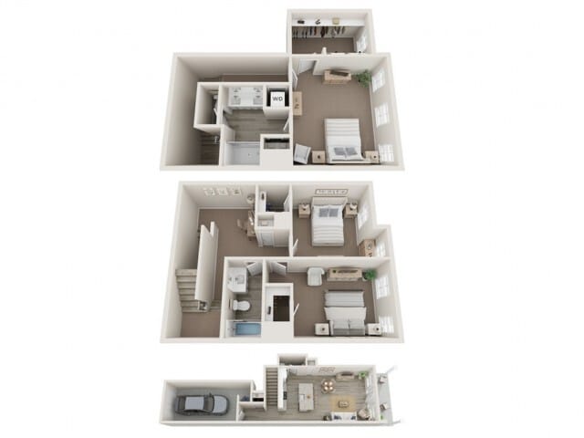 The Magnolia, Townhome with 3 Bedrooms | 2.5 Bathrooms - Sweetwater Springs