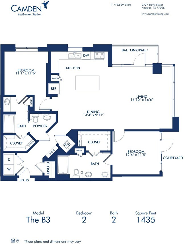 Floorplan - Camden McGowen Station