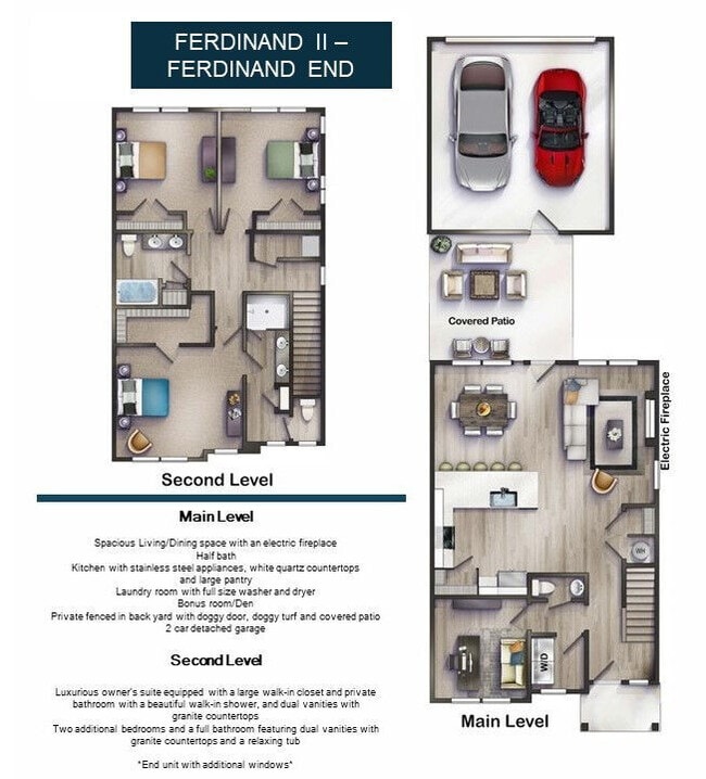 Floorplan - Bull Run Townhomes