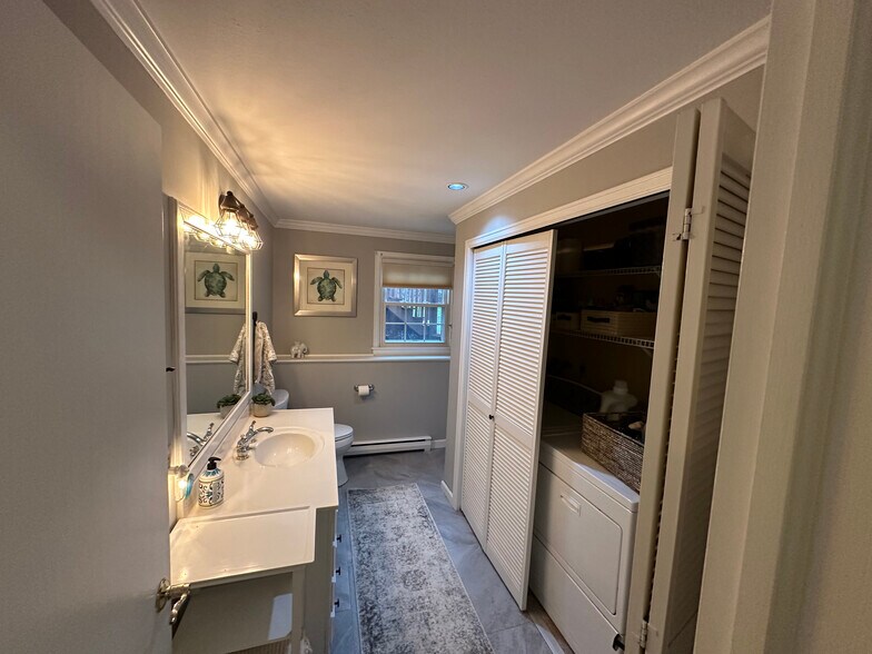 First Floor bath and laundry - 7 Yandow Dr