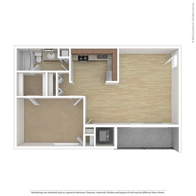 Floorplan - 7 Pointe Apartments
