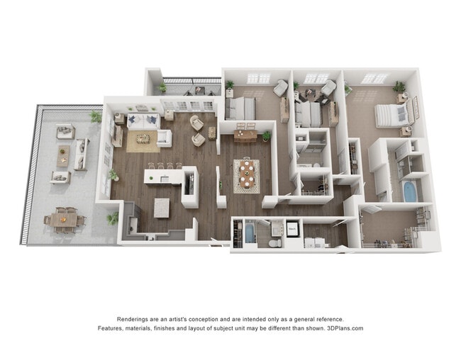 Floorplan - The Residences at Amberley Woods