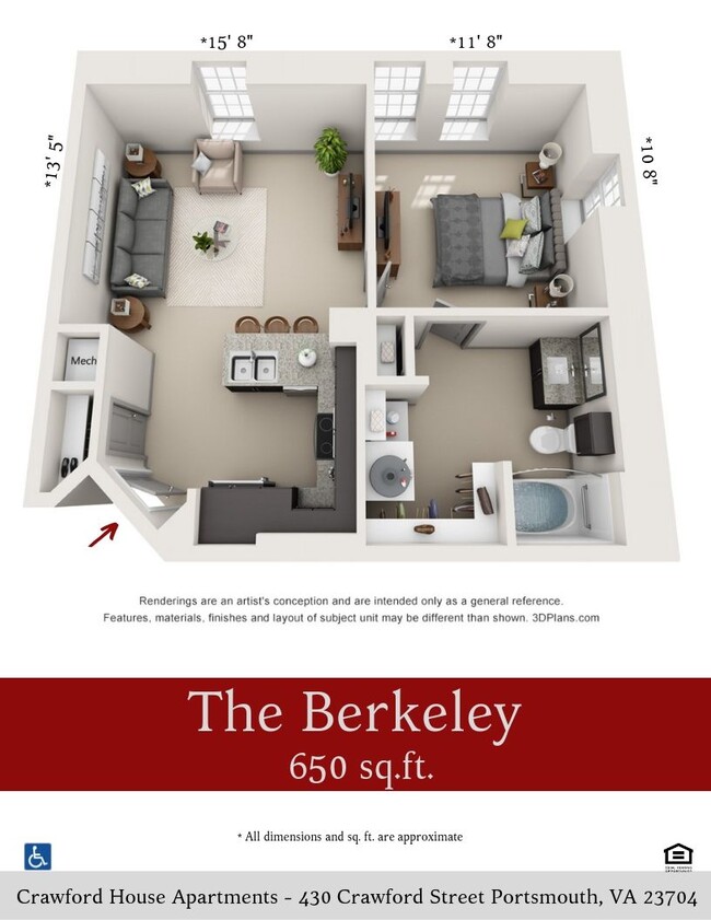 Floorplan - Crawford House