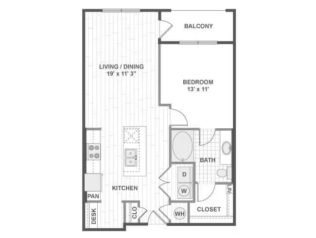 Floorplan - ALMA on Maple