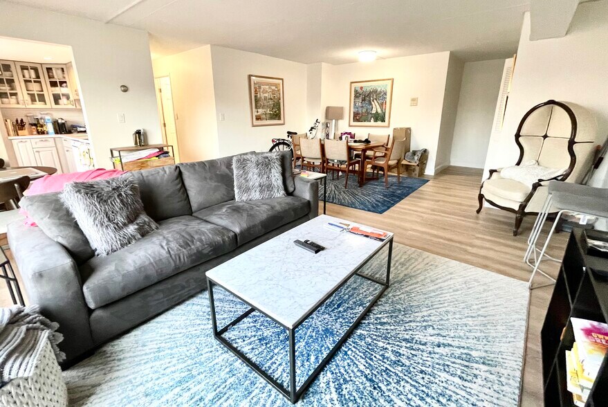 Large living room - 1243 Beacon St