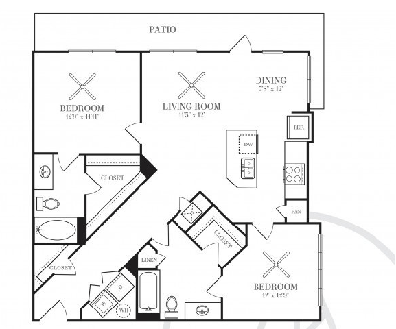 Floorplan - Riverside Park