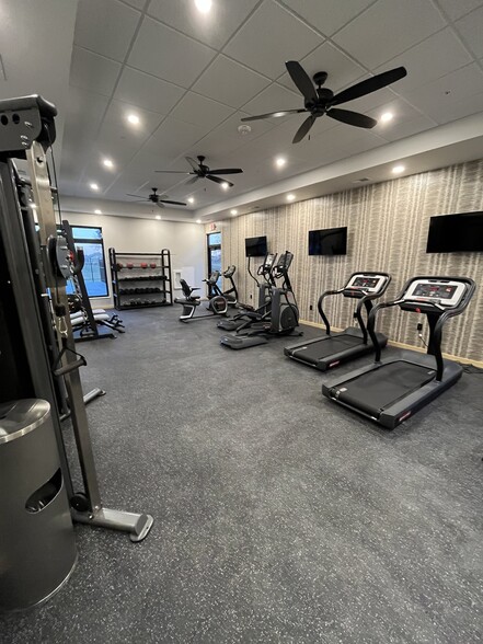 Fitness Center in Clubhouse - Kingston Crossings