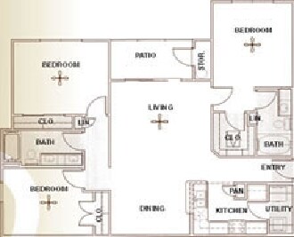 3 Bedroom-2 Bath - Southpark Ranch