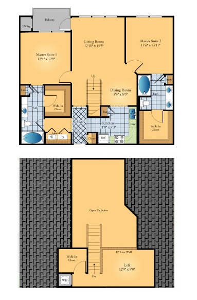 2BR/2BA - Madison Square at Dunwoody