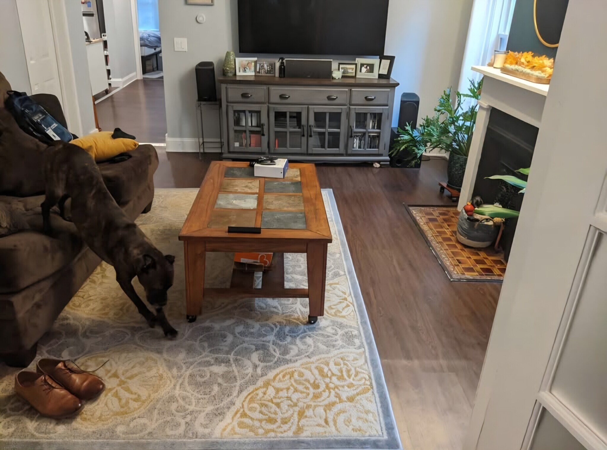 Leaving 3rd bedroom to living room. - 106 Atkinson St