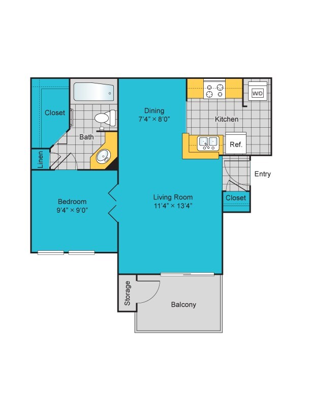 Floorplan - Blair at Bitters