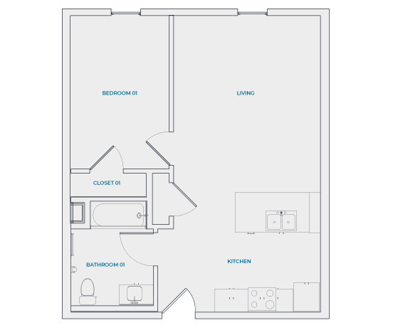 Floorplan - California Place