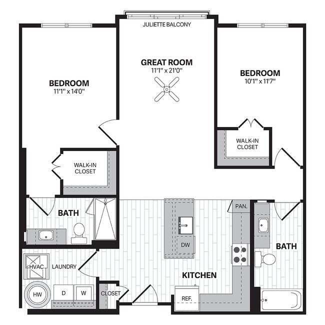 Floorplan - Bristol Court