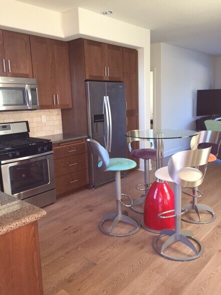 how someone once set up kitchen area - 130 N Garden St