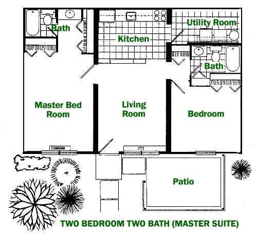 2BR/2BA - Franklin Apartments