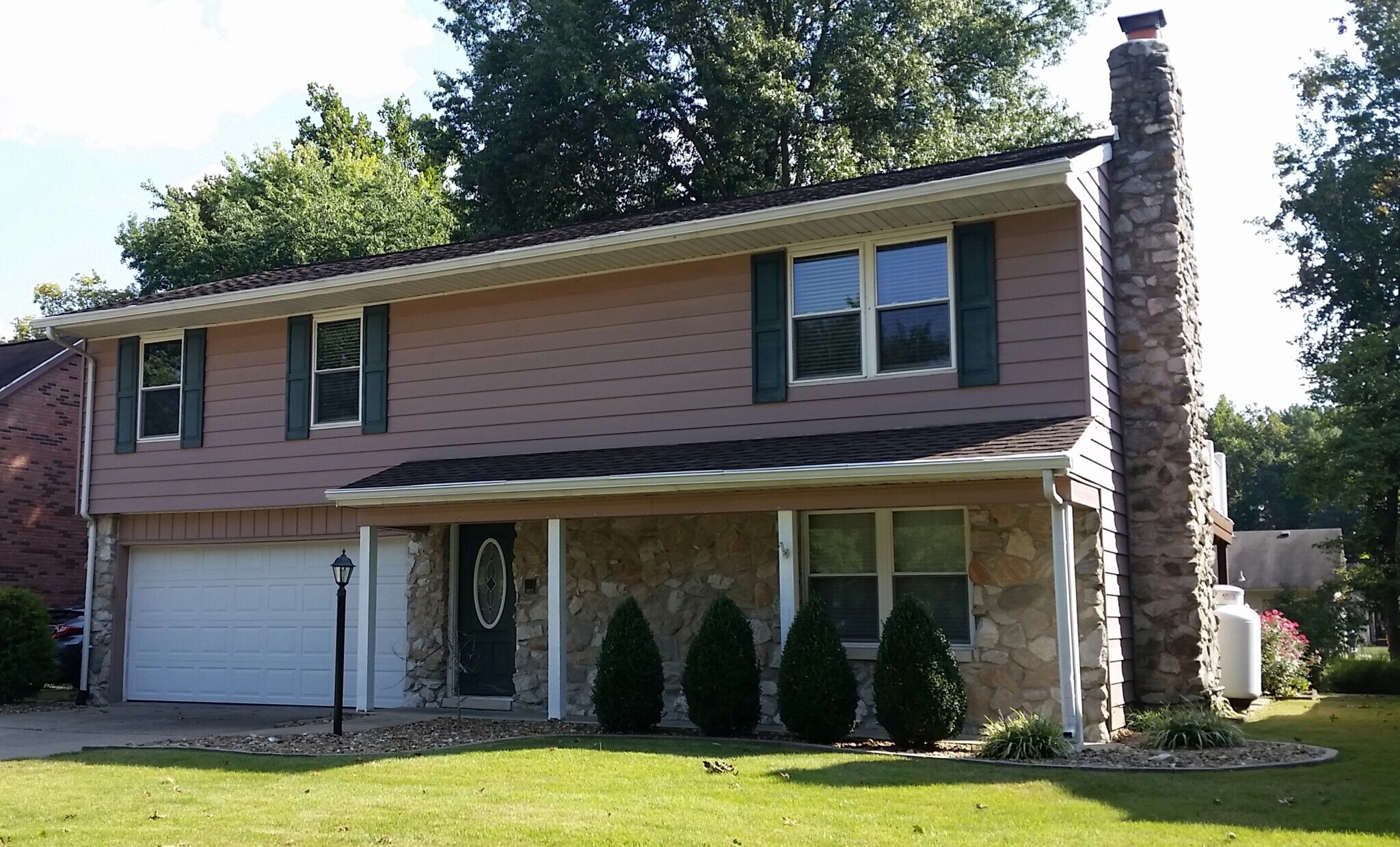 Front View with Old Front Door - 529 Strawberry Hill Rd