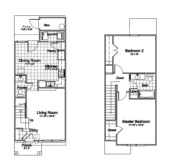 2BR/1.5BA - Sandy Ridge Apartments