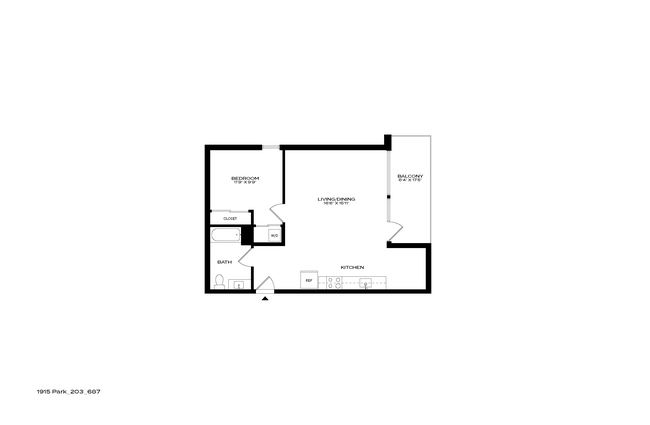 Floorplan - 1915 Park