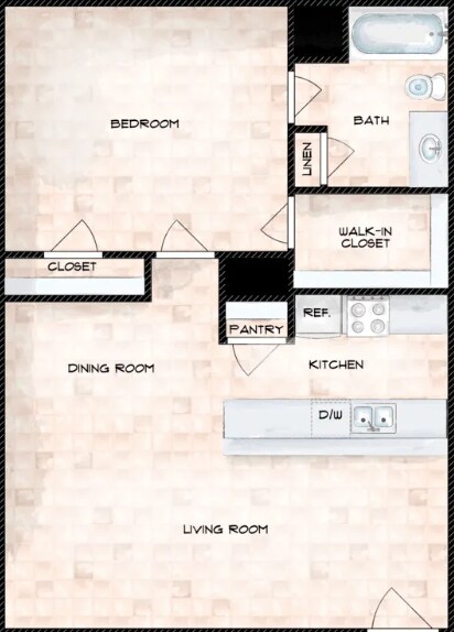Floorplan - Unity Pointe Apartments