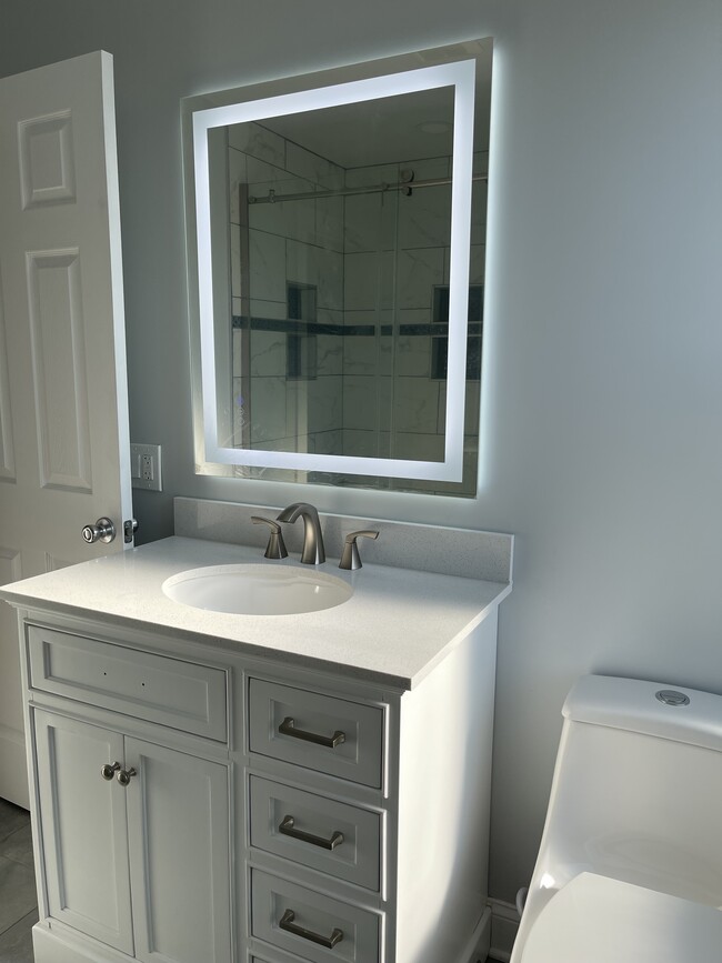 36" vanity with LED mirror - 1108 Pennsylvania Ave