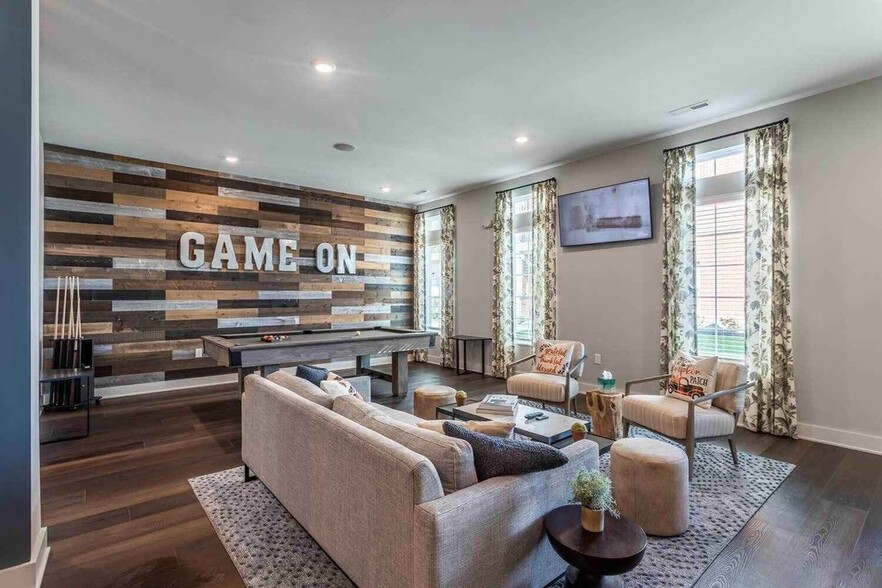 Game Room with Billiards - The Baylor