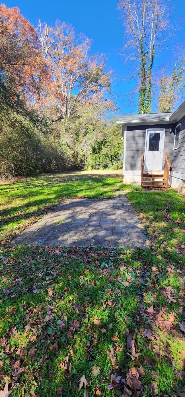 Working on making backyard even bigger - 3795 Mason Dr