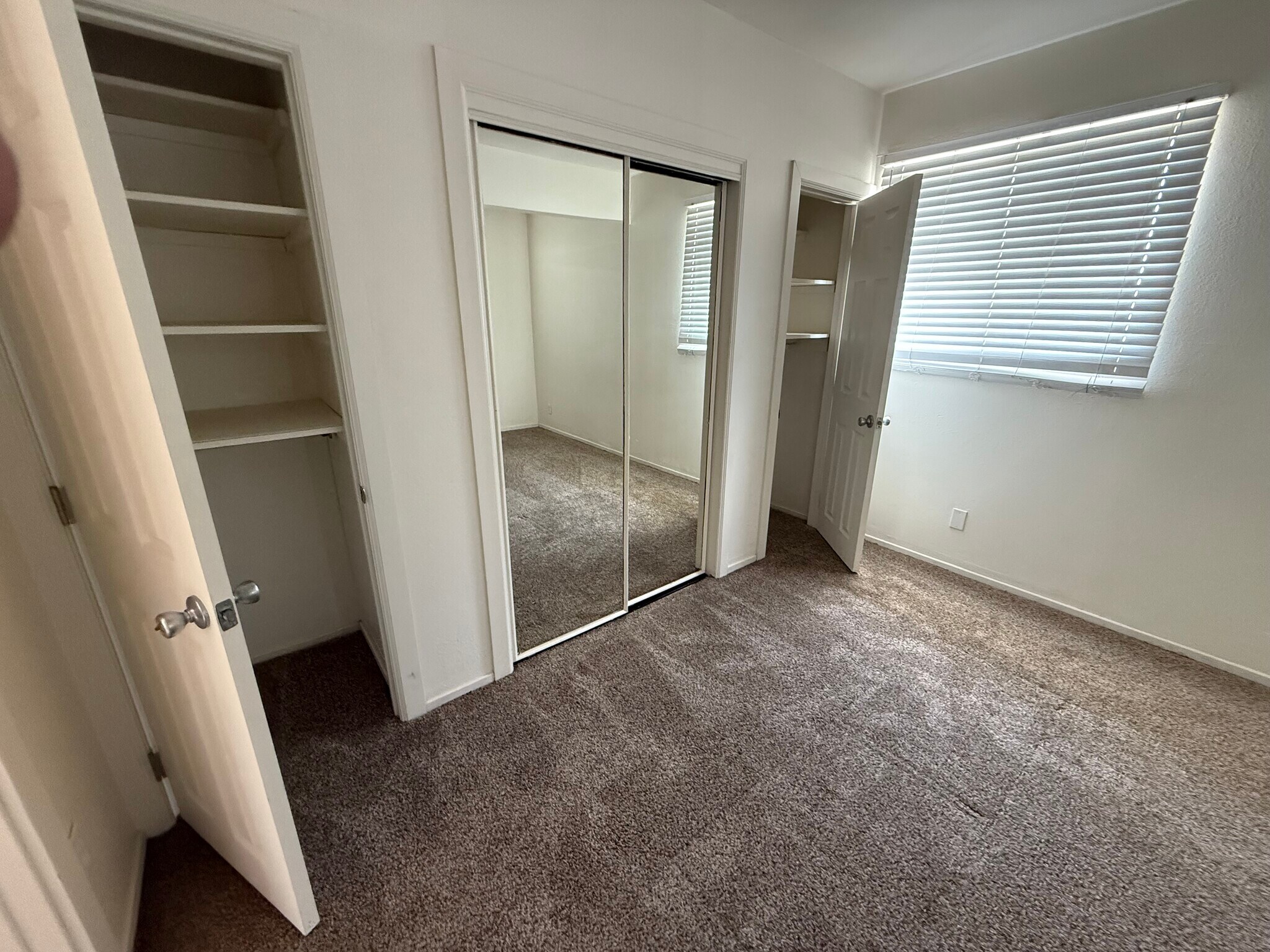 Main bedroom with closet and storage - 3325 S Carolina St