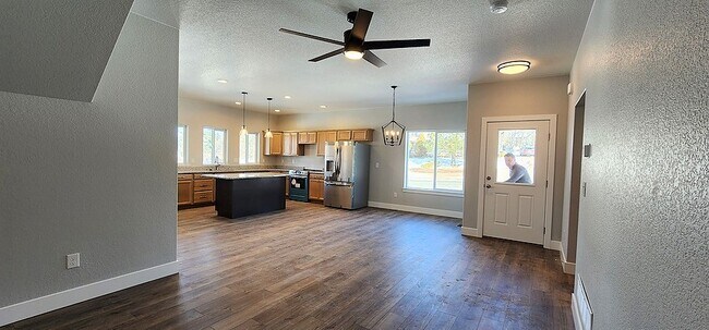 Kitchen and Front Door - 1130 Swope Ave
